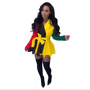 Can wear as a jacket or a dress